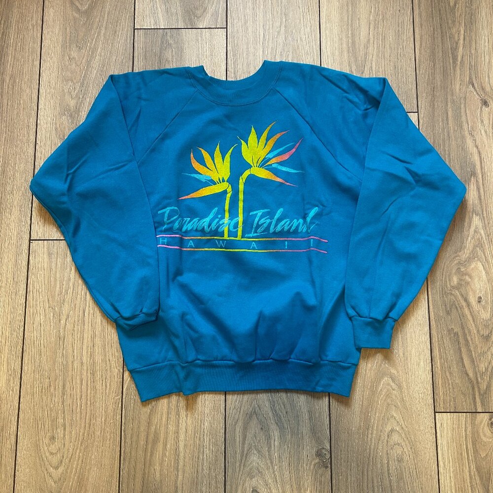 Vintage Paradise Island Hawaii Crewneck Sweater
